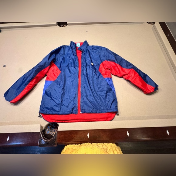 FC Barcelona Red and Blue Fleece lined Jacket - Picture 1 of 7